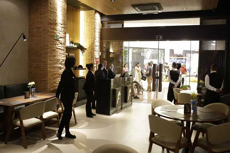 Coco Bambu ParkShopping: ambiente